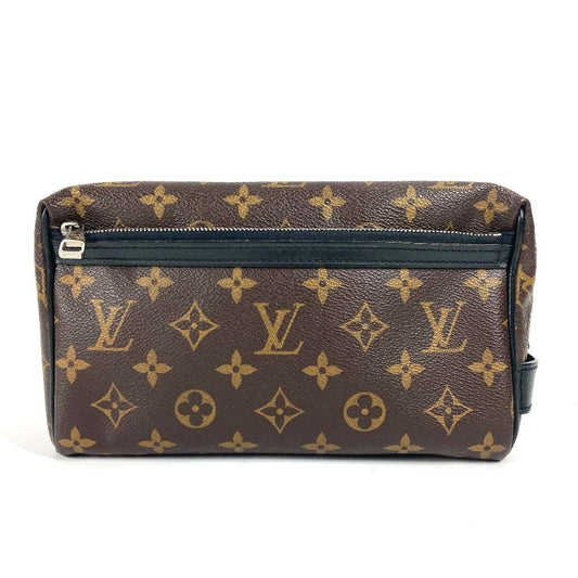 LOUIS VUITTON business bag M40378 Monogram macacer canvas Brown Monogram macacer truth toilette