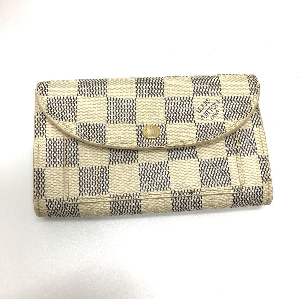 LOUIS VUITTON Waist bag M9835 Damier Azur Canvas white Saint Tulle Pochette Solo Women(Unisex)