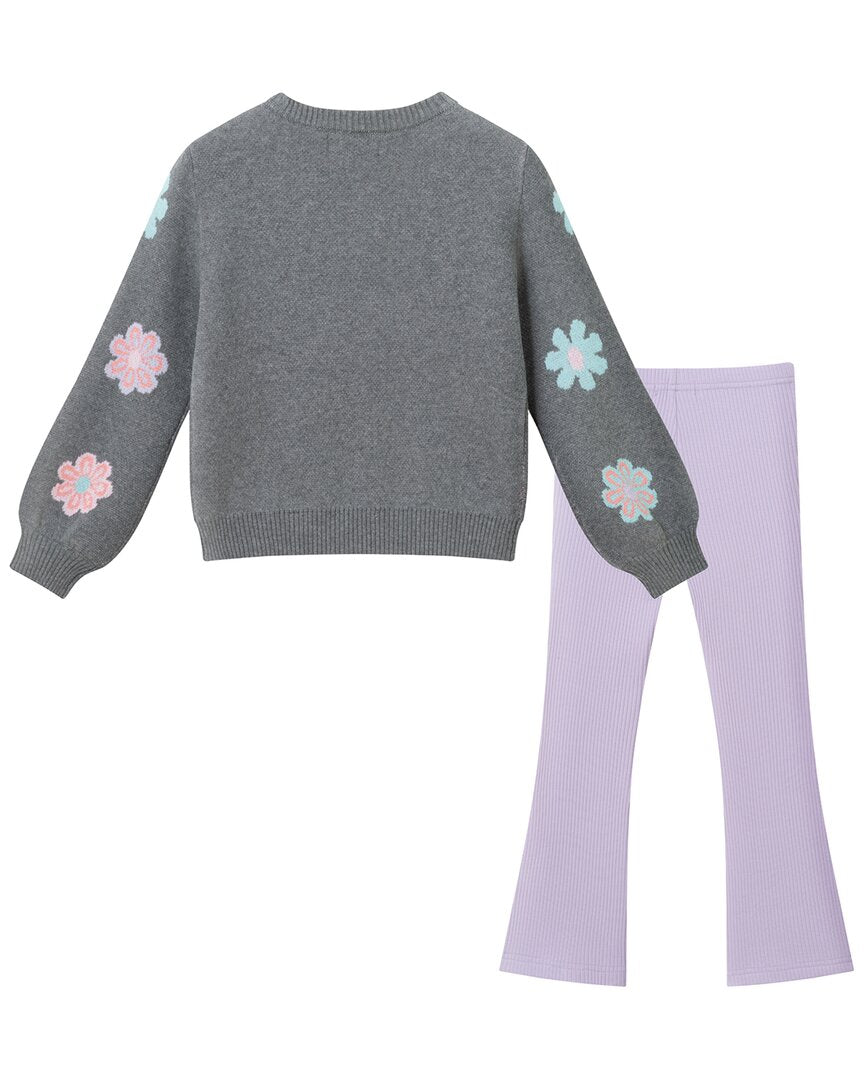 Andy & Evan Floral Sweater & Legging Set