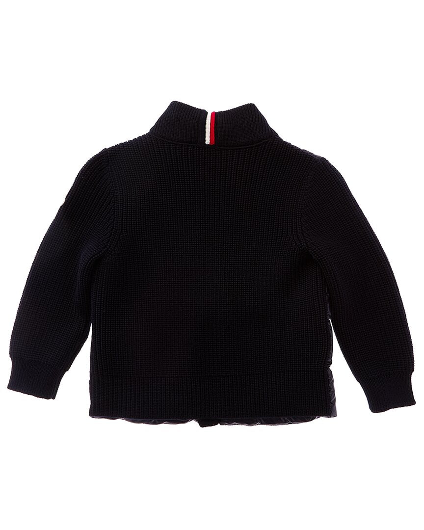 Moncler Puffer Front Wool Down Jacket