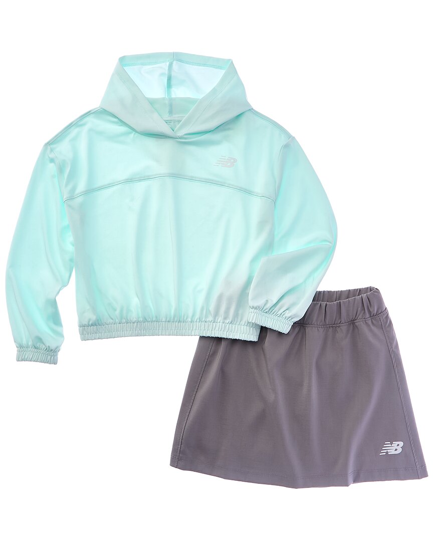New Balance 2Pc Top & Scooter Set