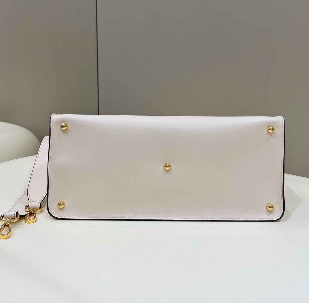 FI Way MeTop Qualityum White Bag For Woman 29.5cm/11.5in