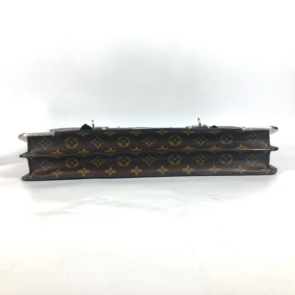 LOUIS VUITTON Business bag M92292 Monogram canvas Brown Monogram macacer Rally