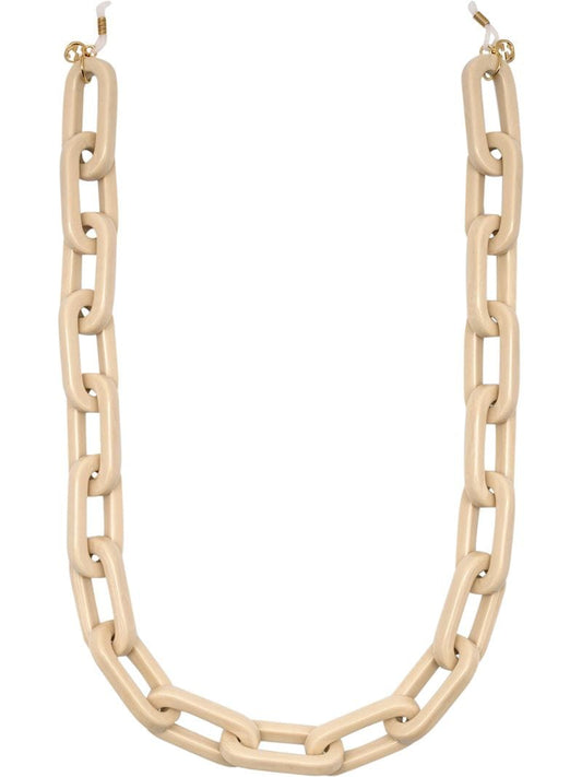 Gucci - chunky glasses link chain - unisex - Resin - One Size - GOLD