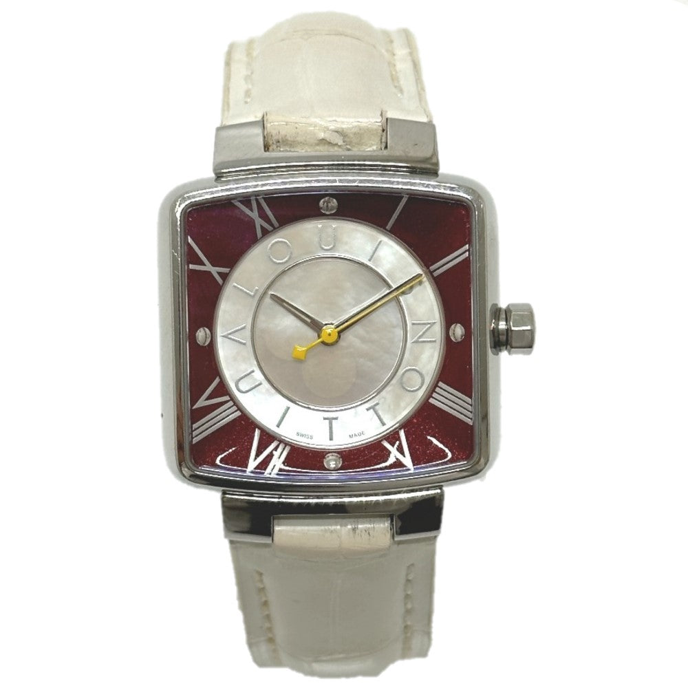 LOUIS VUITTON Watches Quartz Q221J Stainless Steel Silver magic speedy Silver dial Women