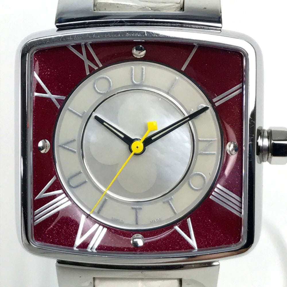 LOUIS VUITTON Watches Quartz Q221J Stainless Steel Silver magic speedy Silver dial Women