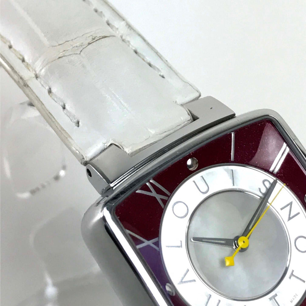 LOUIS VUITTON Watches Quartz Q221J Stainless Steel Silver magic speedy Silver dial Women