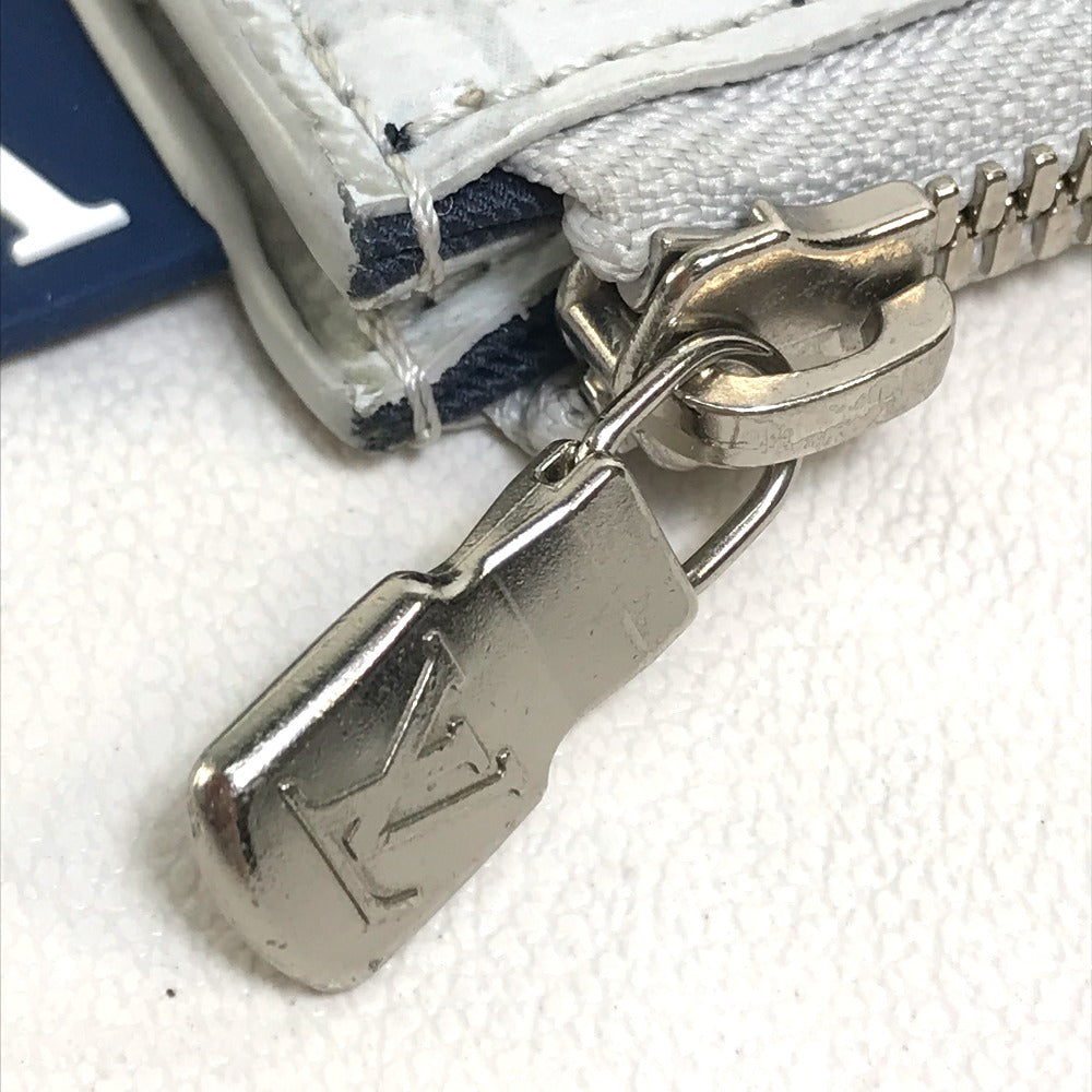 LOUIS VUITTON Clutch bag M61745 Monogram canvas Gray x red x navy Monogram white Pochette Jules PM mens  d