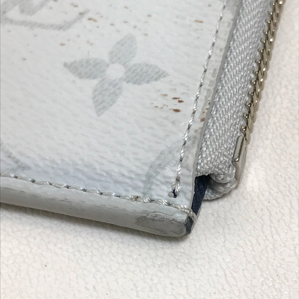 LOUIS VUITTON Clutch bag M61745 Monogram canvas Gray x red x navy Monogram white Pochette Jules PM mens  d
