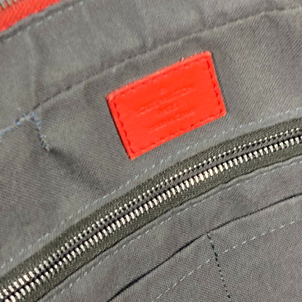 LOUIS VUITTON Business bag N41143 Damier Anfini Leather Red Damier Anfini Porto Document Voyage PDV mens  d