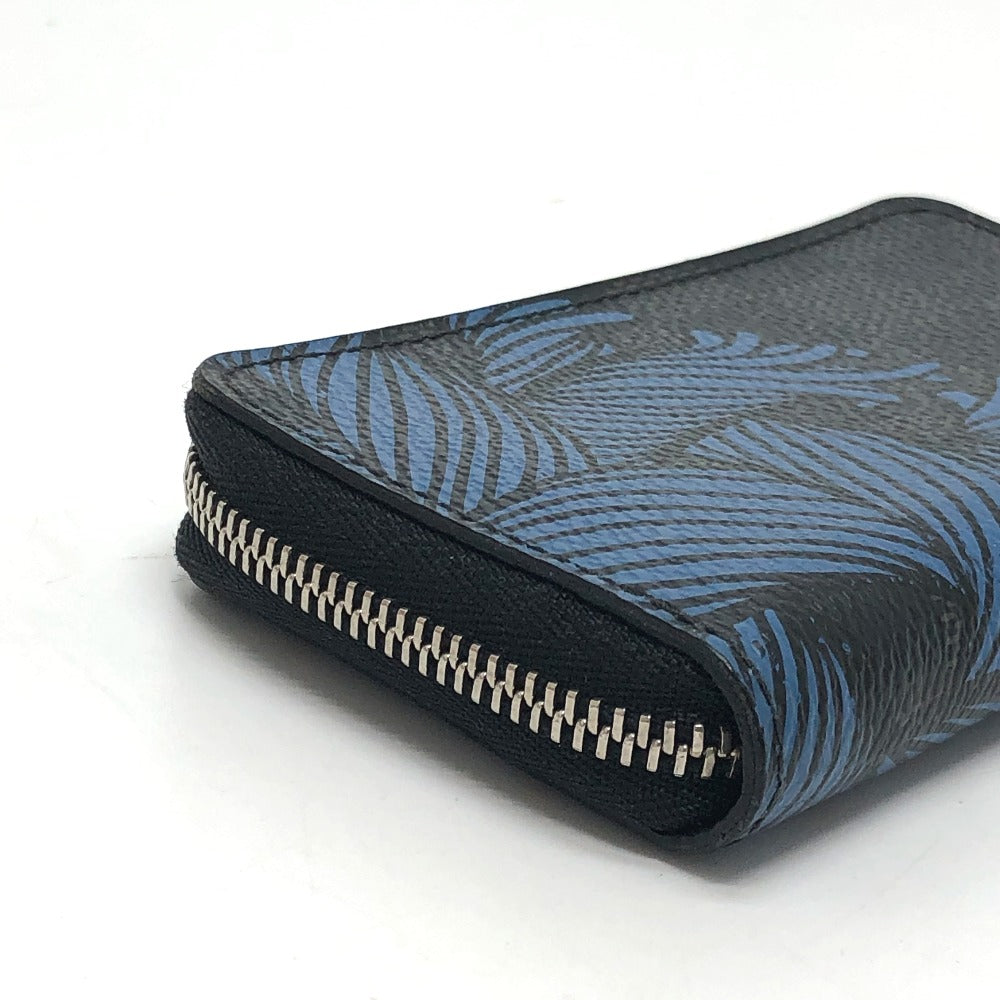 LOUIS VUITTON Coin case N41687 Damier Grafitto Canvas black Damier Grafitte Christopher Nemeth Zippy mens  d