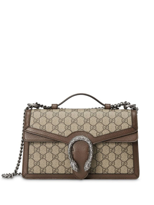 Gucci - Dionysus GG tote bag - women - Leather/Canvas/Microfibre/Palladium Plated Brass - One Size - NEUTRALS