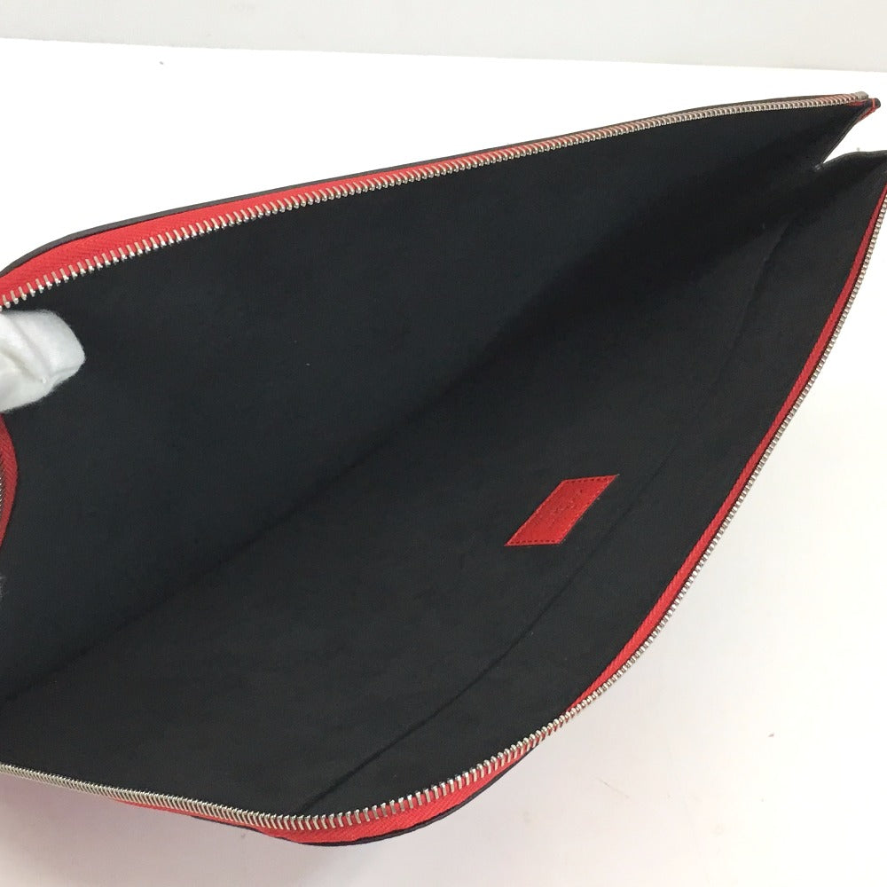 LOUIS VUITTON Clutch bag M67722 Epi Leather Red Louis Vuitton x Supreme Epi Pochette Joule GM unisex(Unisex)  d
