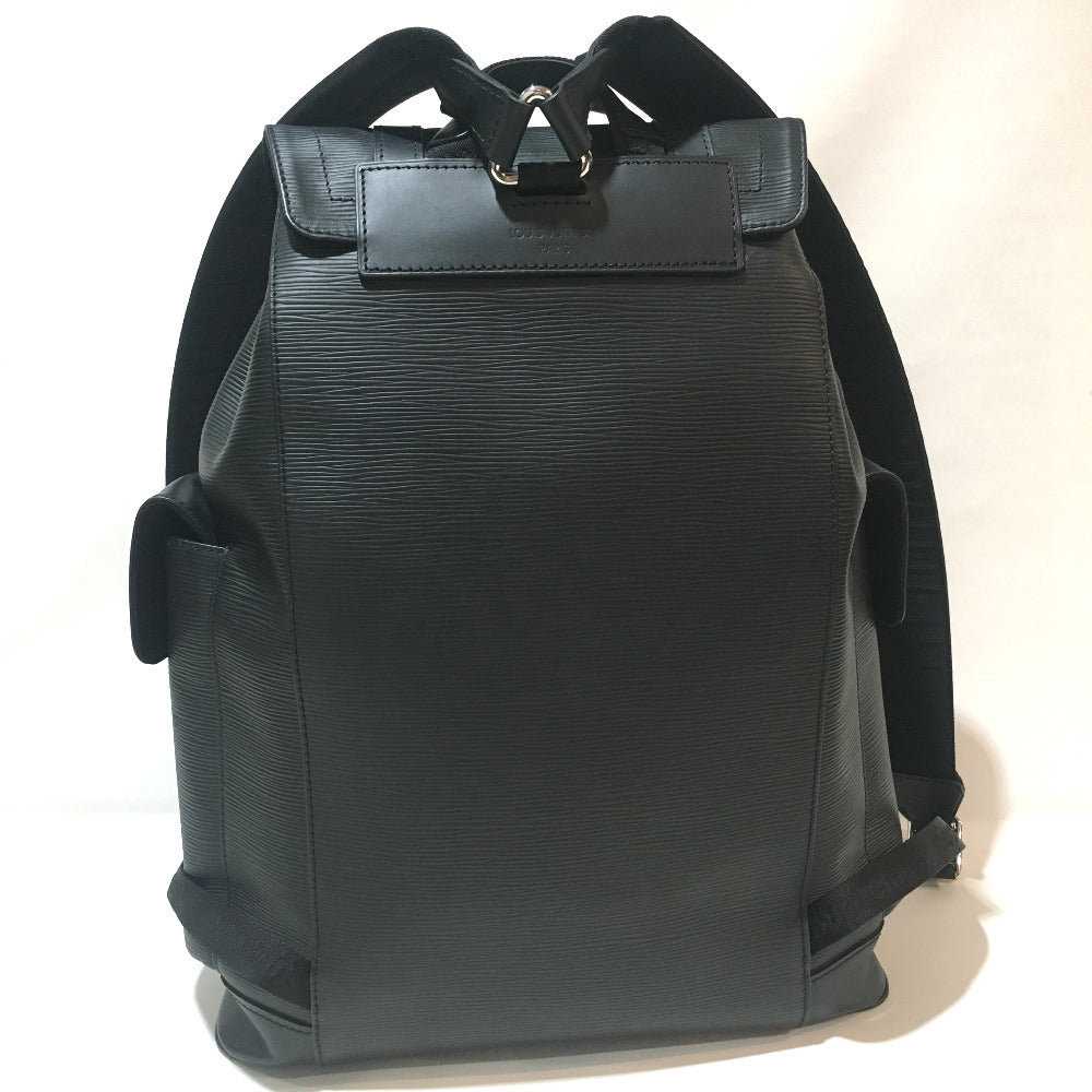 LOUIS VUITTON Backpack M53413 Epi Leather black Epi Christopher PM backpack mens  d