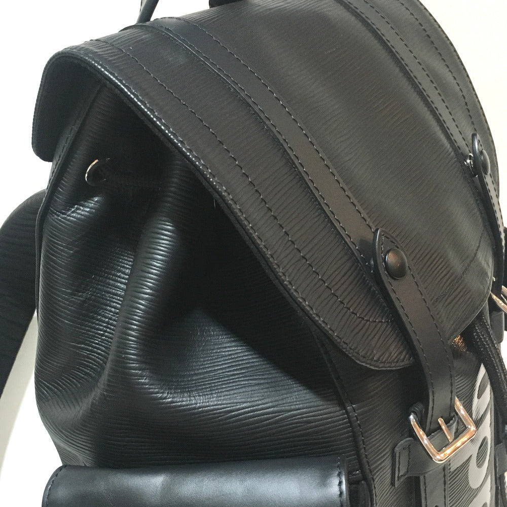 LOUIS VUITTON Backpack M53413 Epi Leather black Epi Christopher PM backpack mens  d