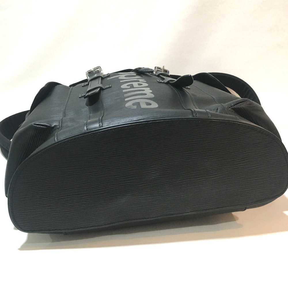 LOUIS VUITTON Backpack M53413 Epi Leather black Epi Christopher PM backpack mens  d