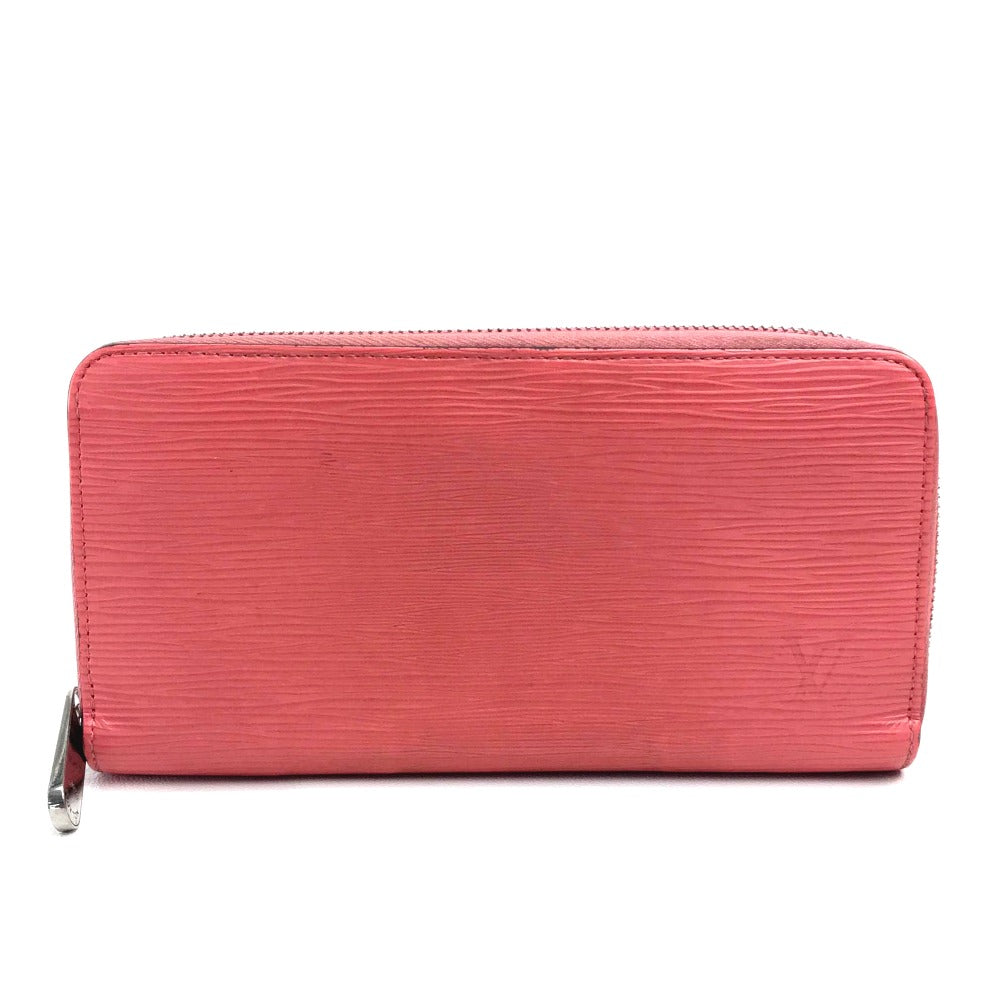LOUIS VUITTON Long Wallet Purse M60663 Epi Leather Pink type Epi Zippy wallet Women