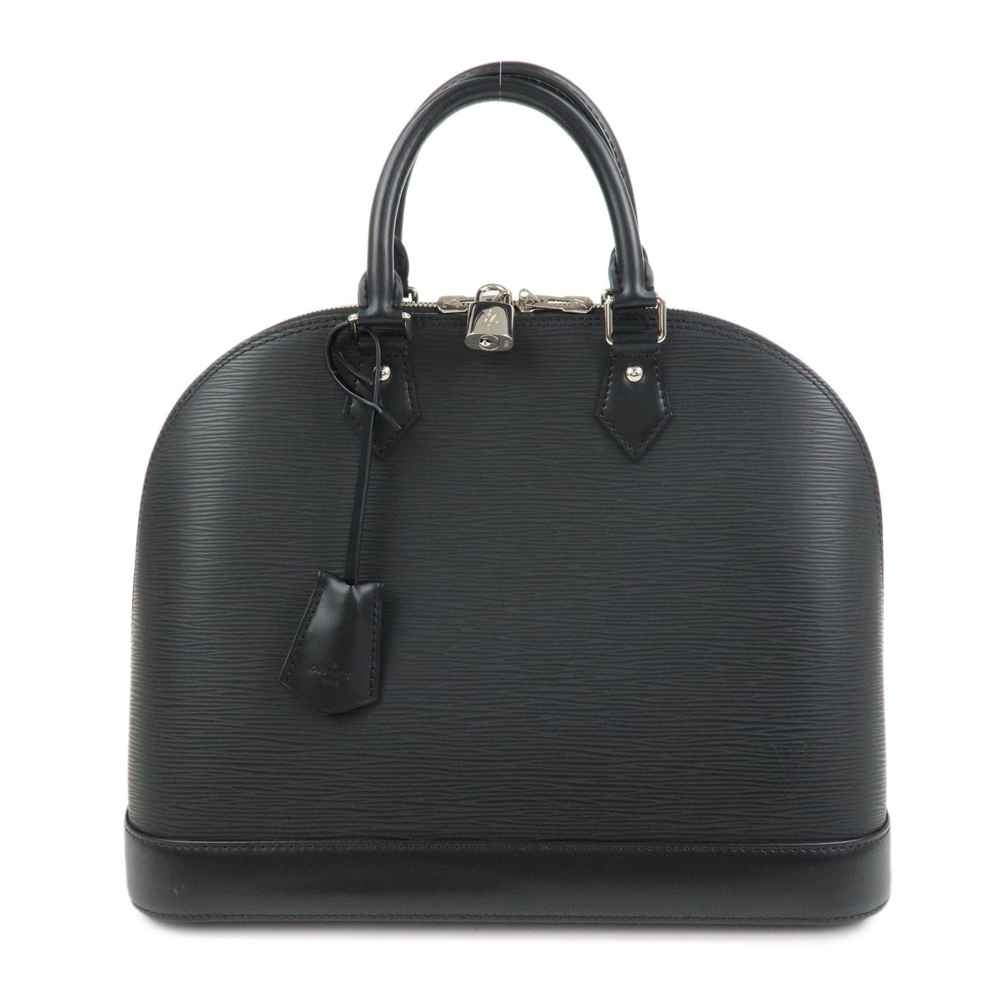 Louis Vuitton Epi Leather Alma MM Hand Bag Noir Black M40872