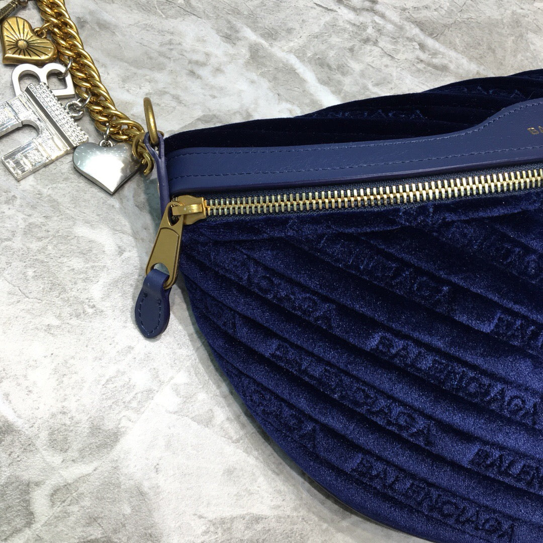 Top Quality Souvenir XXS Belt Bag In Dark Blue, For Women,  Bags 11.8in/30cm