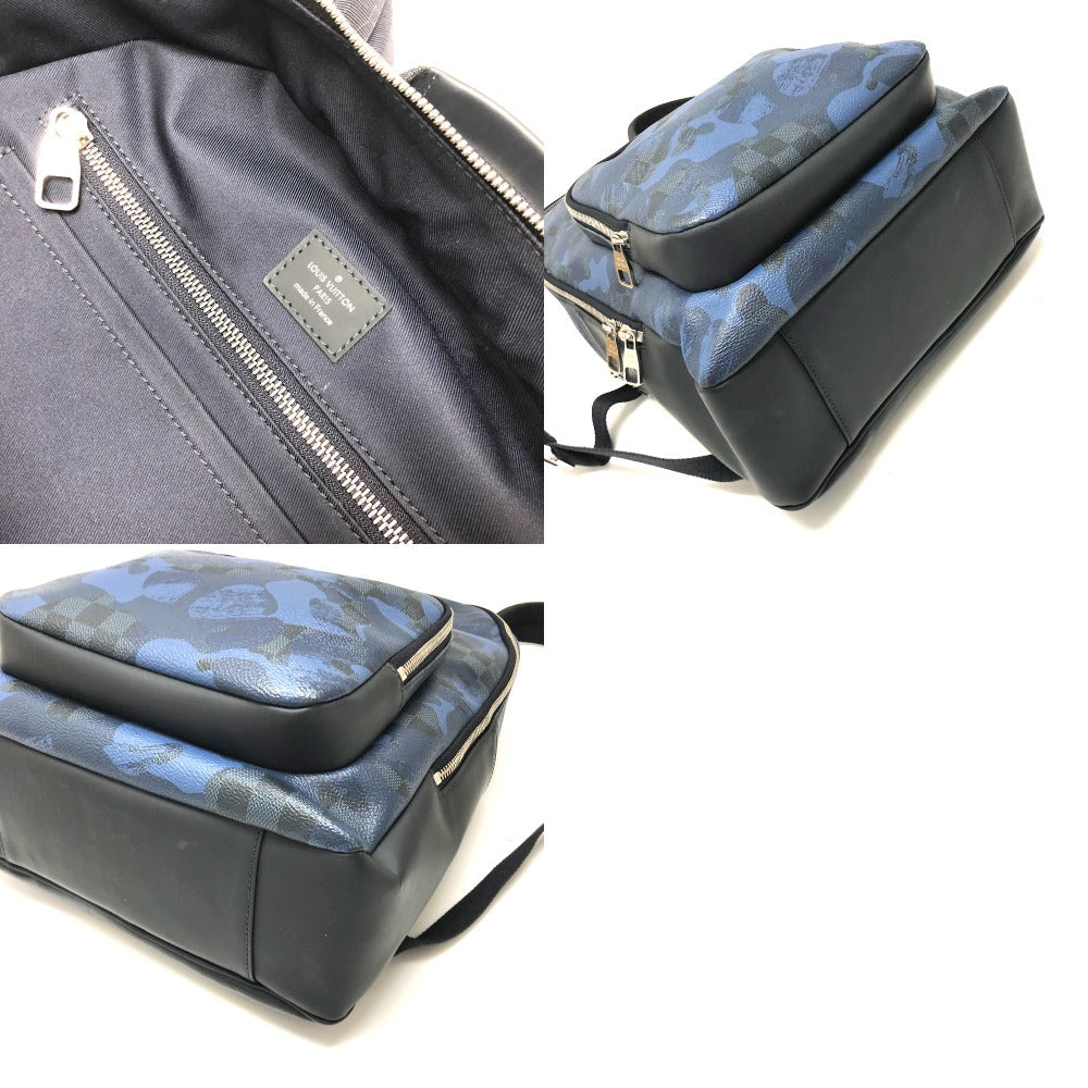 LOUIS VUITTON Backpack N41510 Damier Cobalt Canvas blue Damier Cobalt Cobalt Andy mens  d