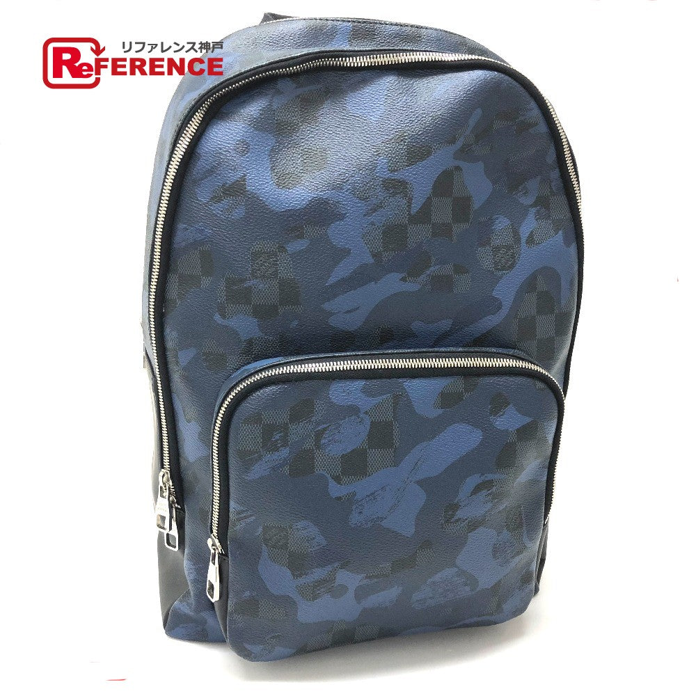 LOUIS VUITTON Backpack N41510 Damier Cobalt Canvas blue Damier Cobalt Cobalt Andy mens  d