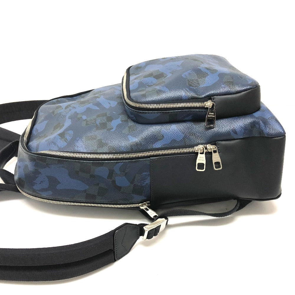 LOUIS VUITTON Backpack N41510 Damier Cobalt Canvas blue Damier Cobalt Cobalt Andy mens  d