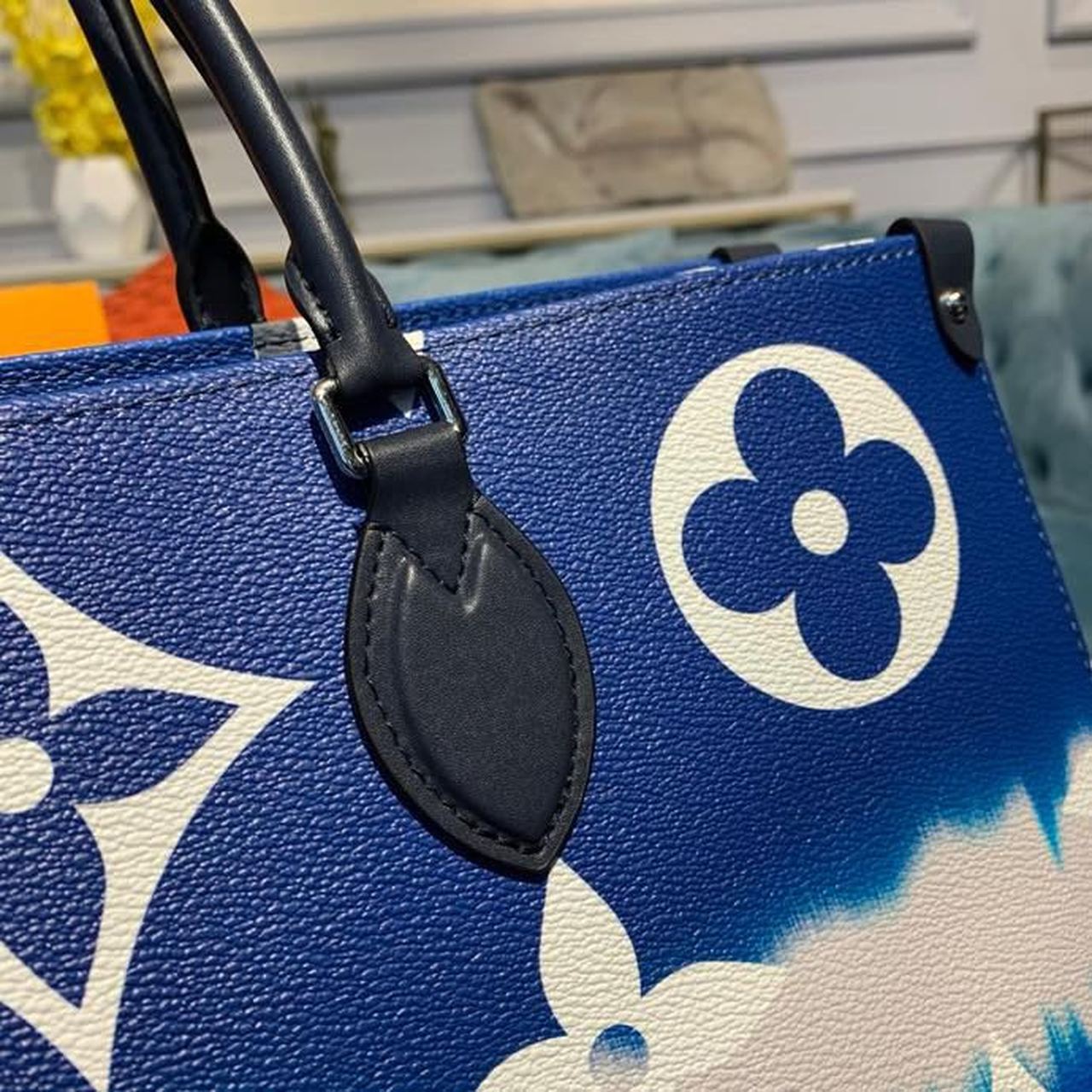 Top Quality Giant Monogram Top Quality Escale Onthego GM Blue For Women 41cm Top Quality M45120