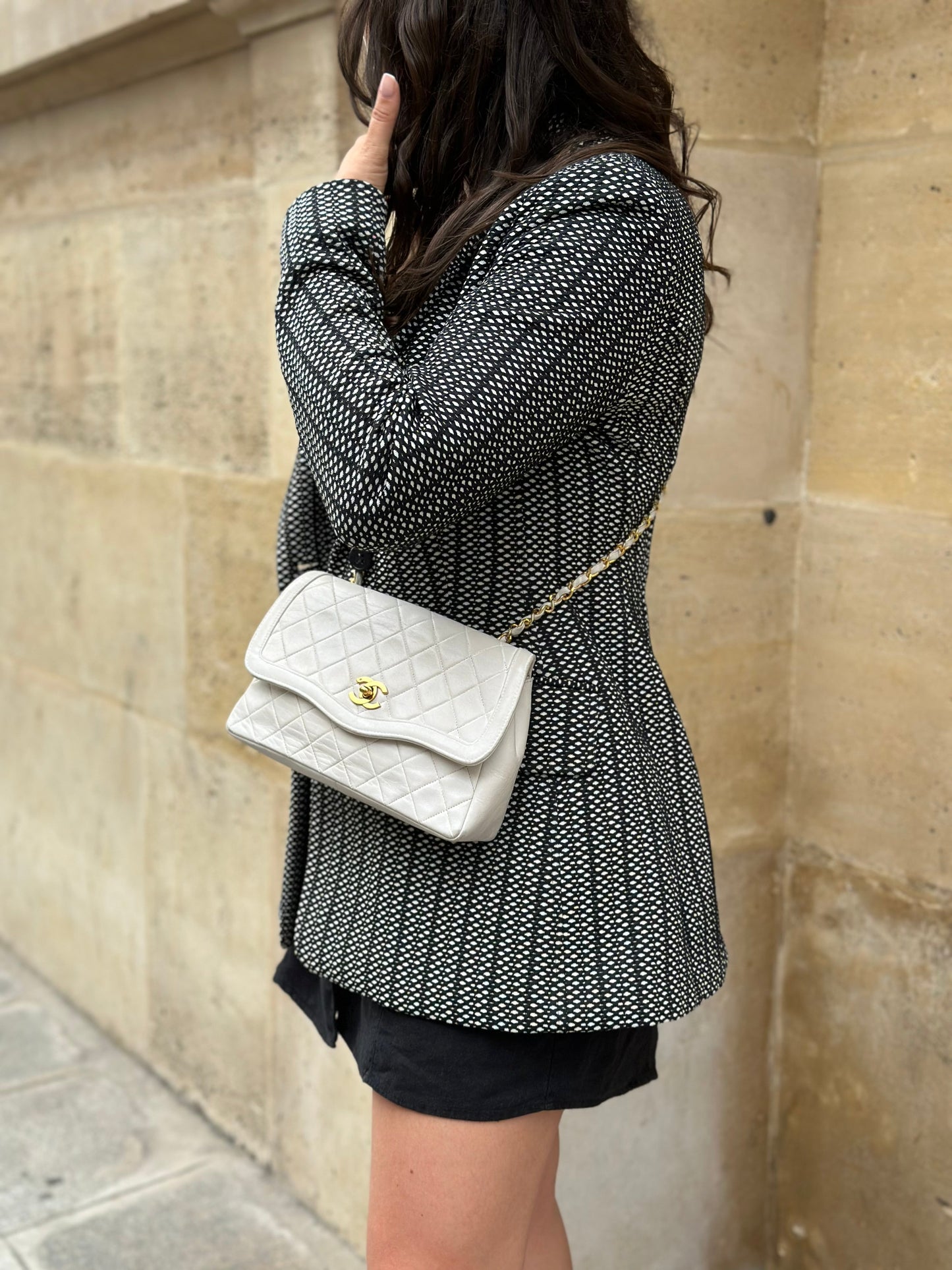 Chanel - Sac   blanc
