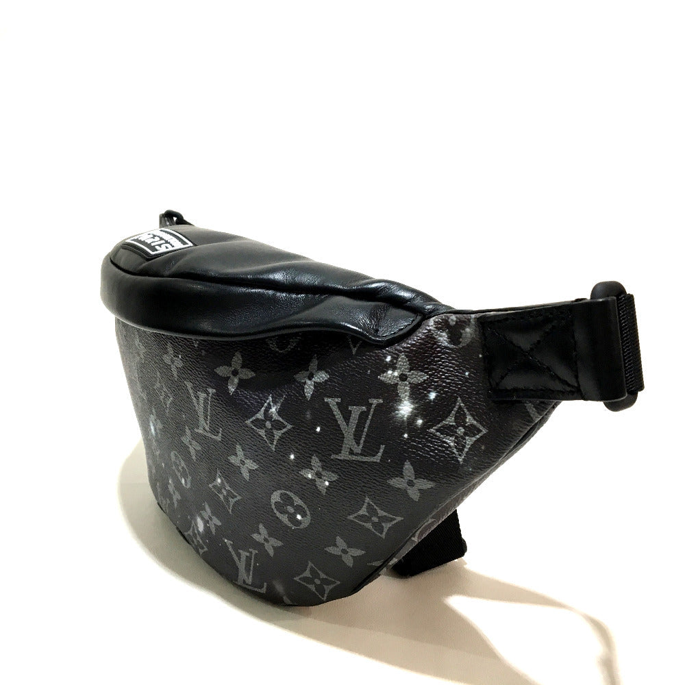 LOUIS VUITTON Sling bag Ｍ44444 Monogram Galaxy Canvas, Leather Silverx black Monogram Galaxy Discovery Bum Bag