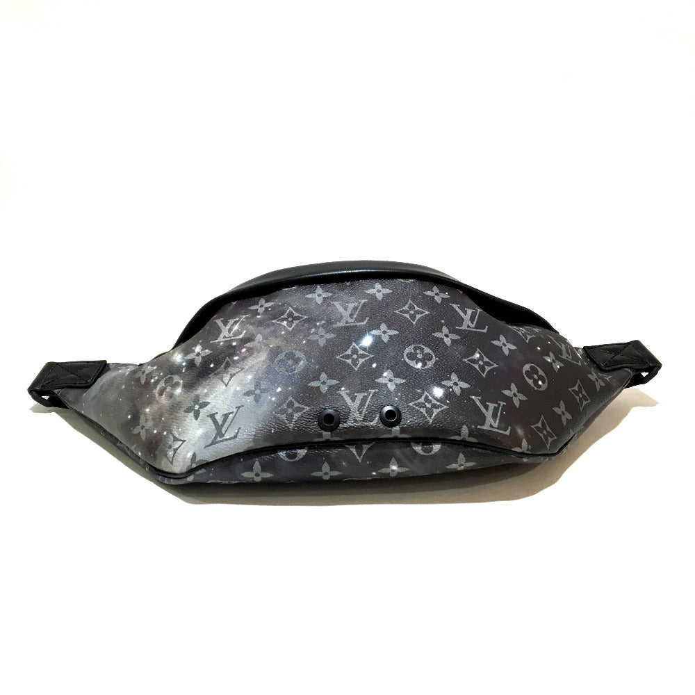 LOUIS VUITTON Sling bag Ｍ44444 Monogram Galaxy Canvas, Leather Silverx black Monogram Galaxy Discovery Bum Bag