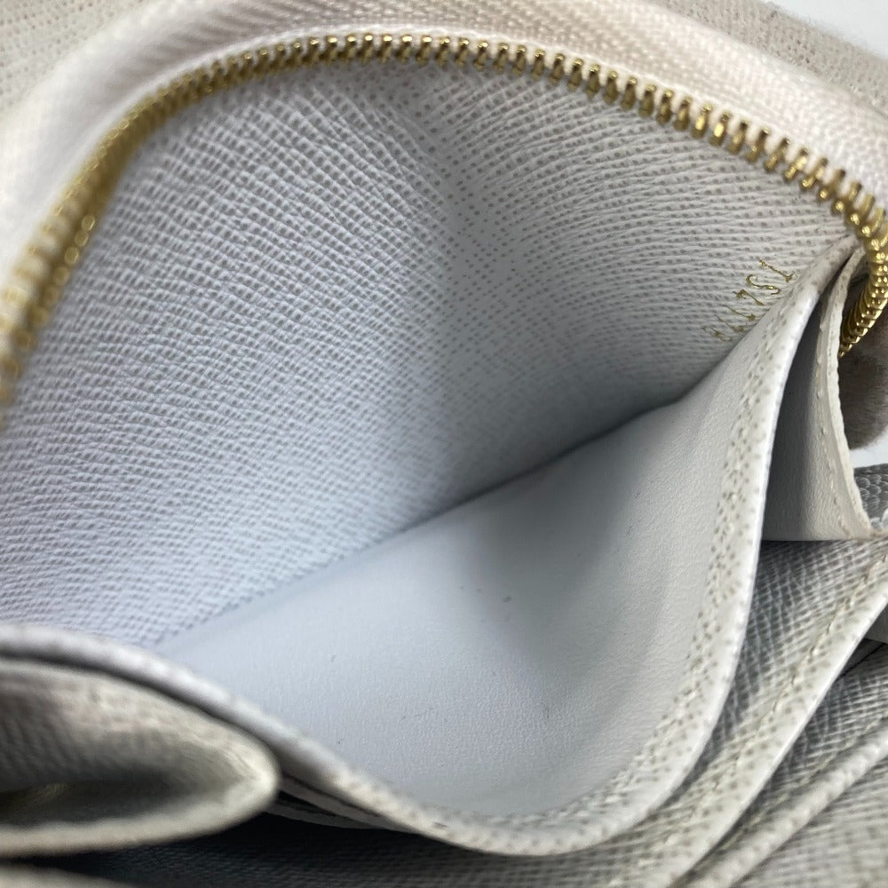 LOUIS VUITTON Coin case M63994 Epi Leather white epi love lock Zip around purse Women  d