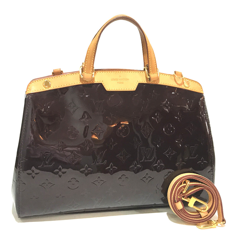 LOUIS VUITTON Handbag M91455 Monogram Vernis Terre Domble Monogram Vernis Blair MM