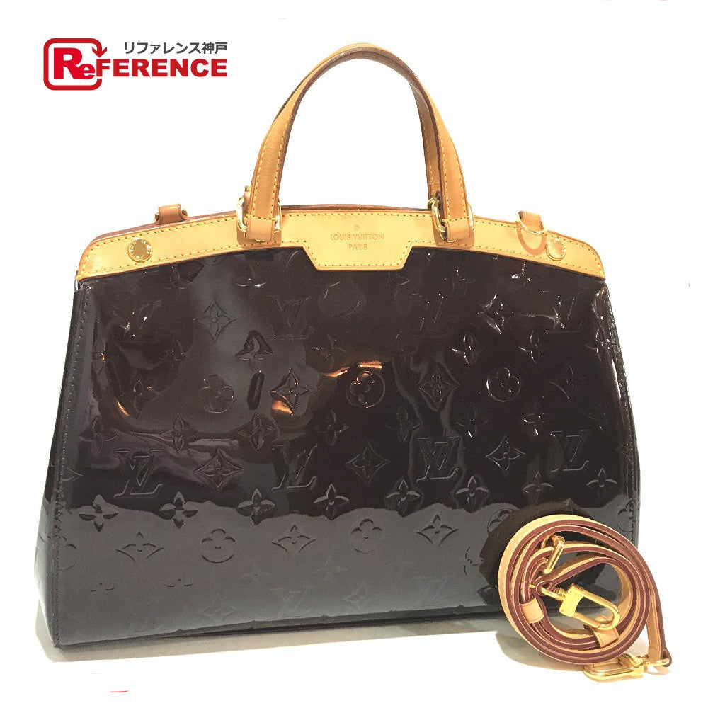 LOUIS VUITTON Handbag M91455 Monogram Vernis Terre Domble Monogram Vernis Blair MM