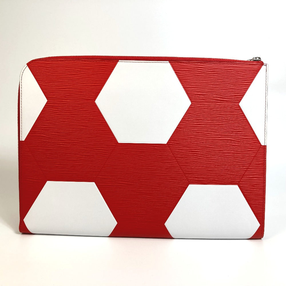 LOUIS VUITTON Clutch bag M63232 Epi Leather Red 2018 FIFA World Cup Pochette Jules GM mens  d