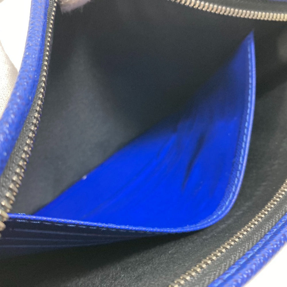 LOUIS VUITTON business bag M30575 Taiga Leather blue Taiga Pochette Voyage MM mens  d