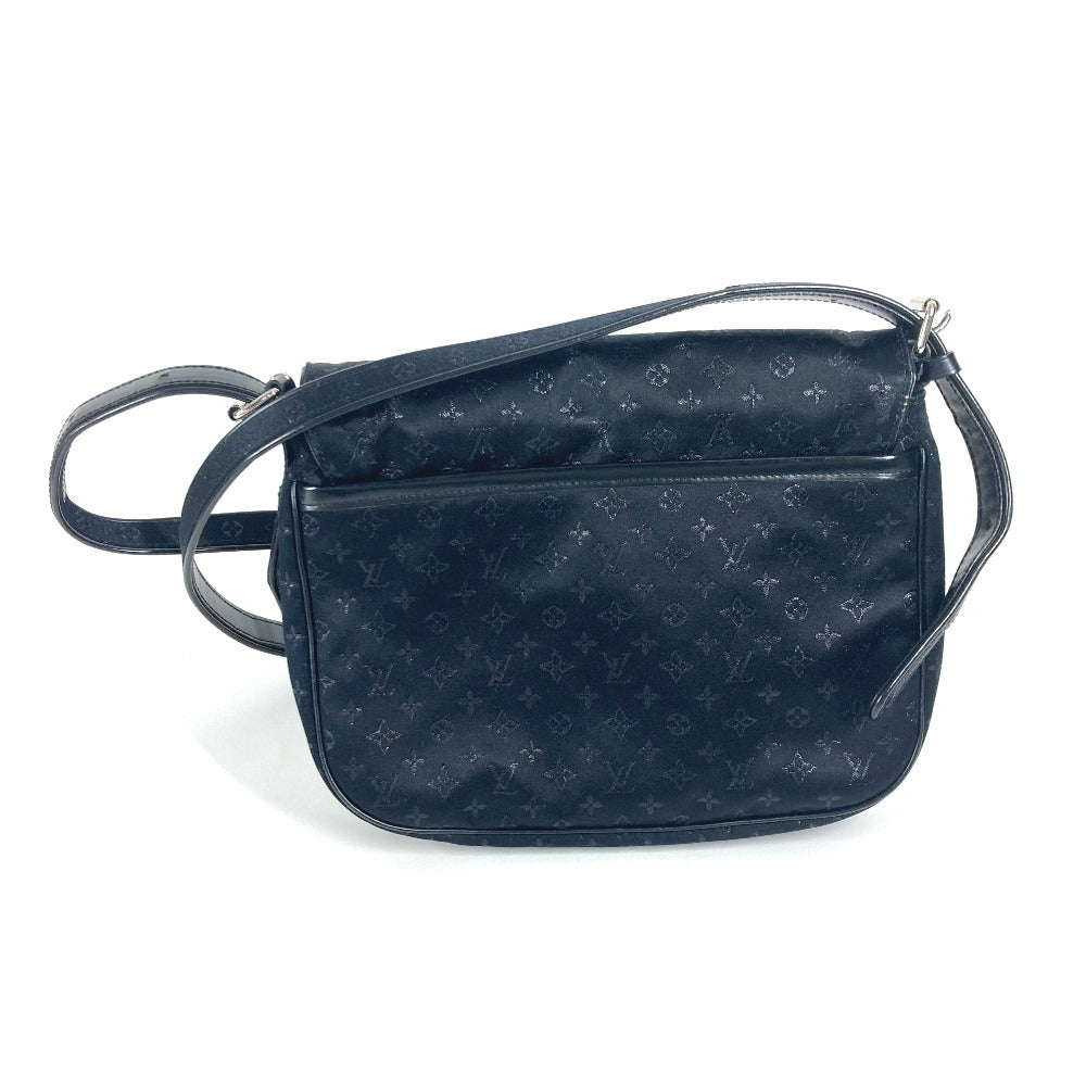 LOUIS VUITTON Shoulder Bag M92273 MonogramSatinCanvas black Monogram satin Conte du Fe M tte Women