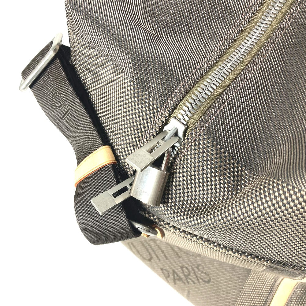 LOUIS VUITTON Boston Duffel bag M93015 Damier Jean Canvas khaki Damier Jean Suvlan