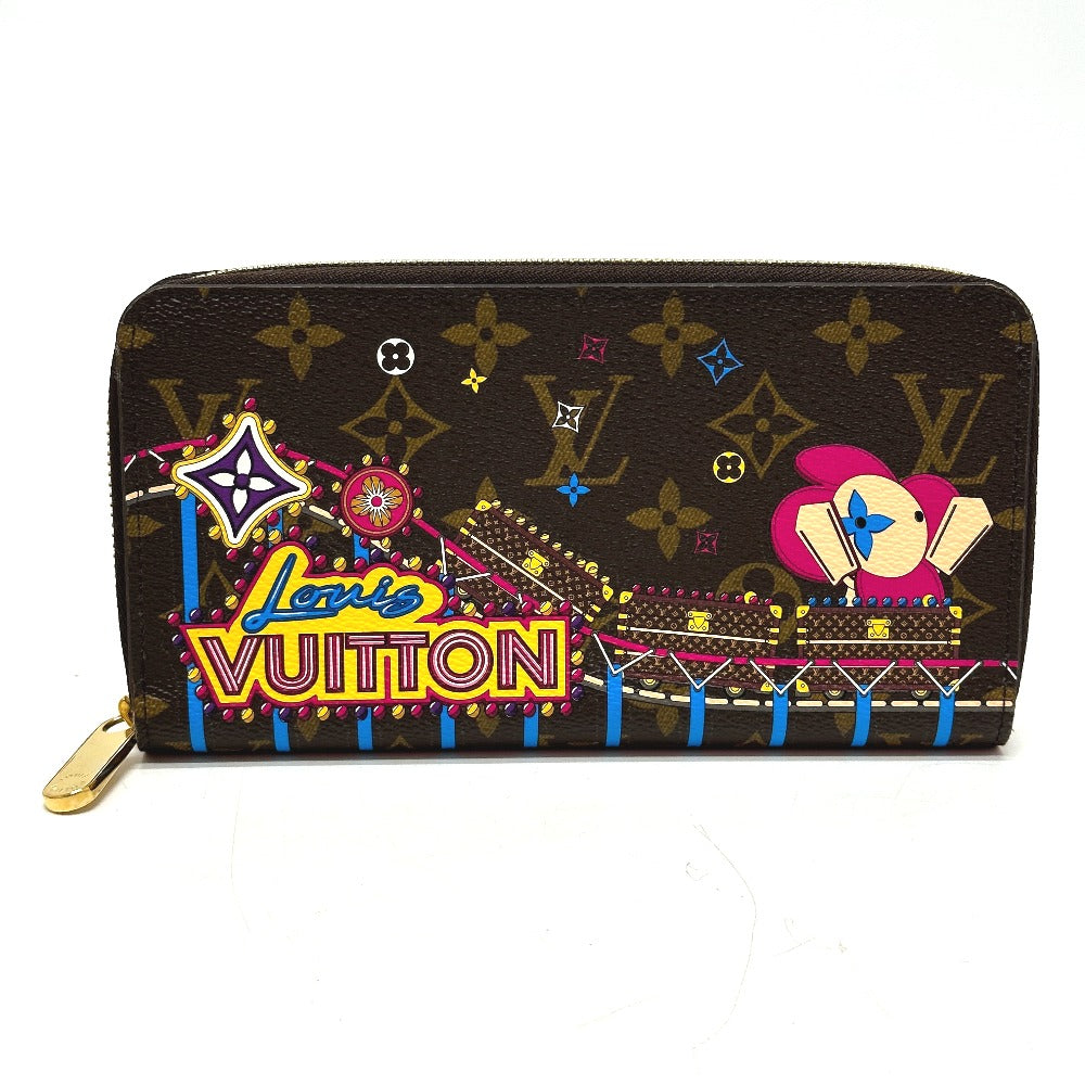 LOUIS VUITTON Long Wallet Purse M69750 Monogram canvas Brown 2020 Monogram Vivienne Am ment Park Zippy wallet Women