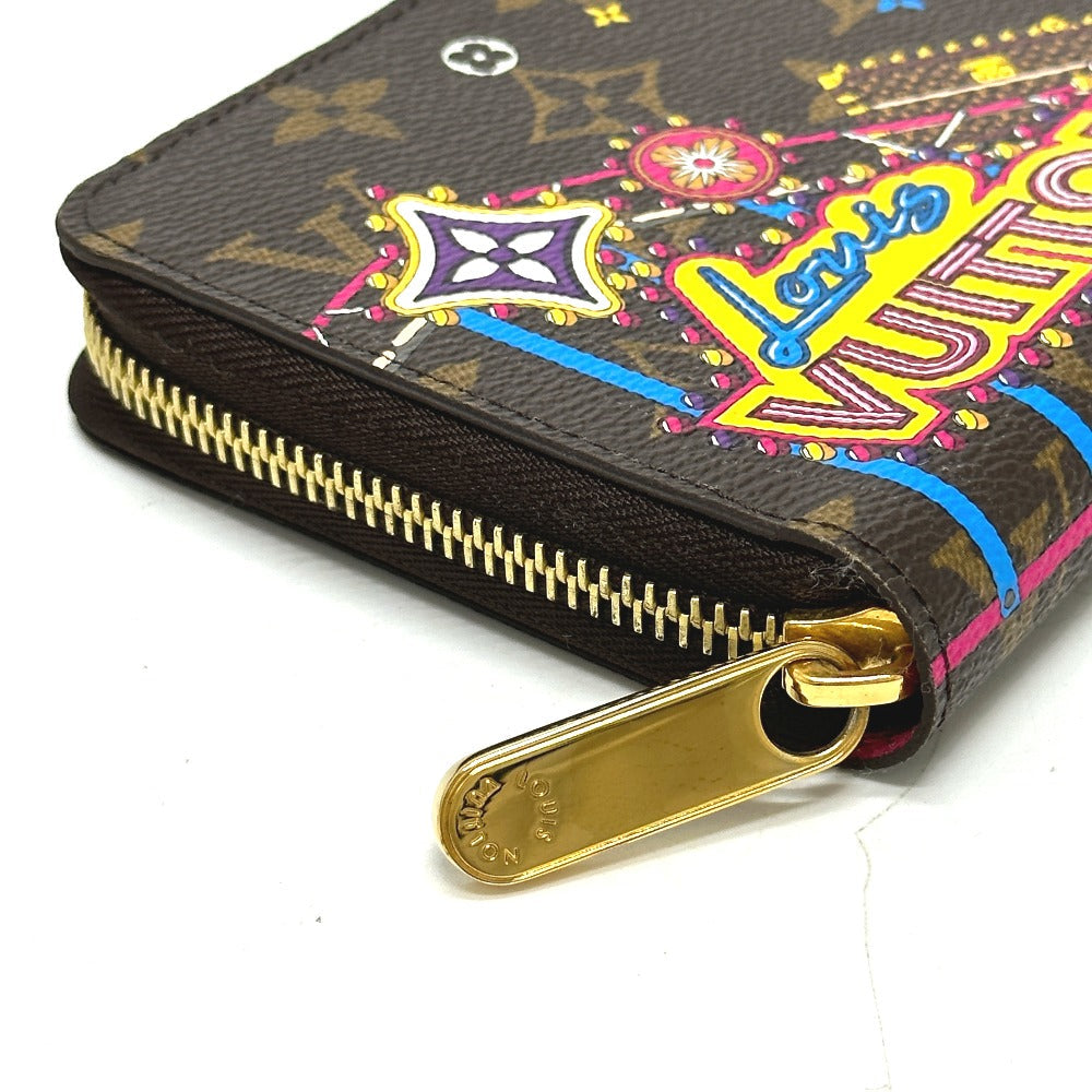 LOUIS VUITTON Long Wallet Purse M69750 Monogram canvas Brown 2020 Monogram Vivienne Am ment Park Zippy wallet Women