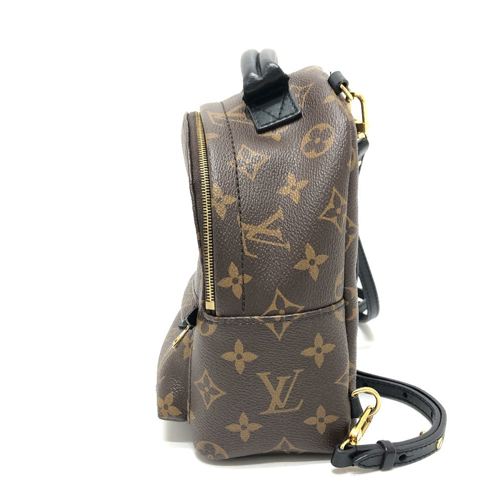LOUIS VUITTON Backpack M44873 Monogram canvas Brown Palm Springs MINI Women