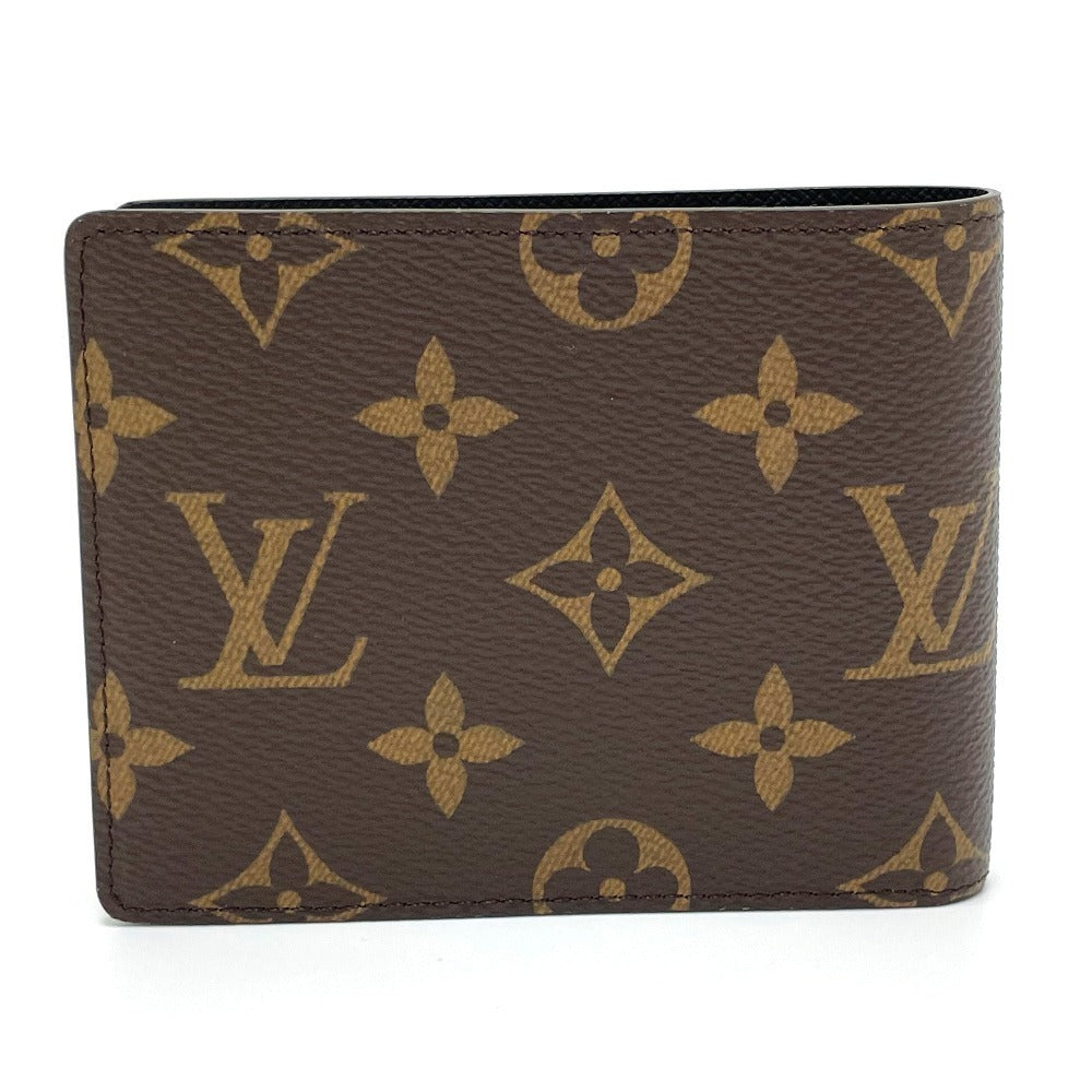 LOUIS VUITTON Folded wallet M80156 Monogram canvas Brown Animal Monogram Portefeuille Slender NM