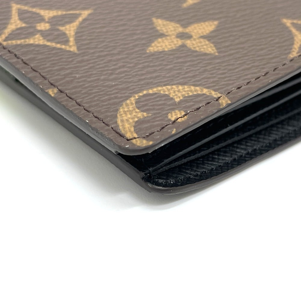 LOUIS VUITTON Folded wallet M80156 Monogram canvas Brown Animal Monogram Portefeuille Slender NM