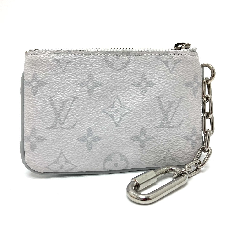 LOUIS VUITTON Coin case M67809 Monogram canvas white Coin Pocket Wallet Zipped pouch PM unisex(Unisex)  d