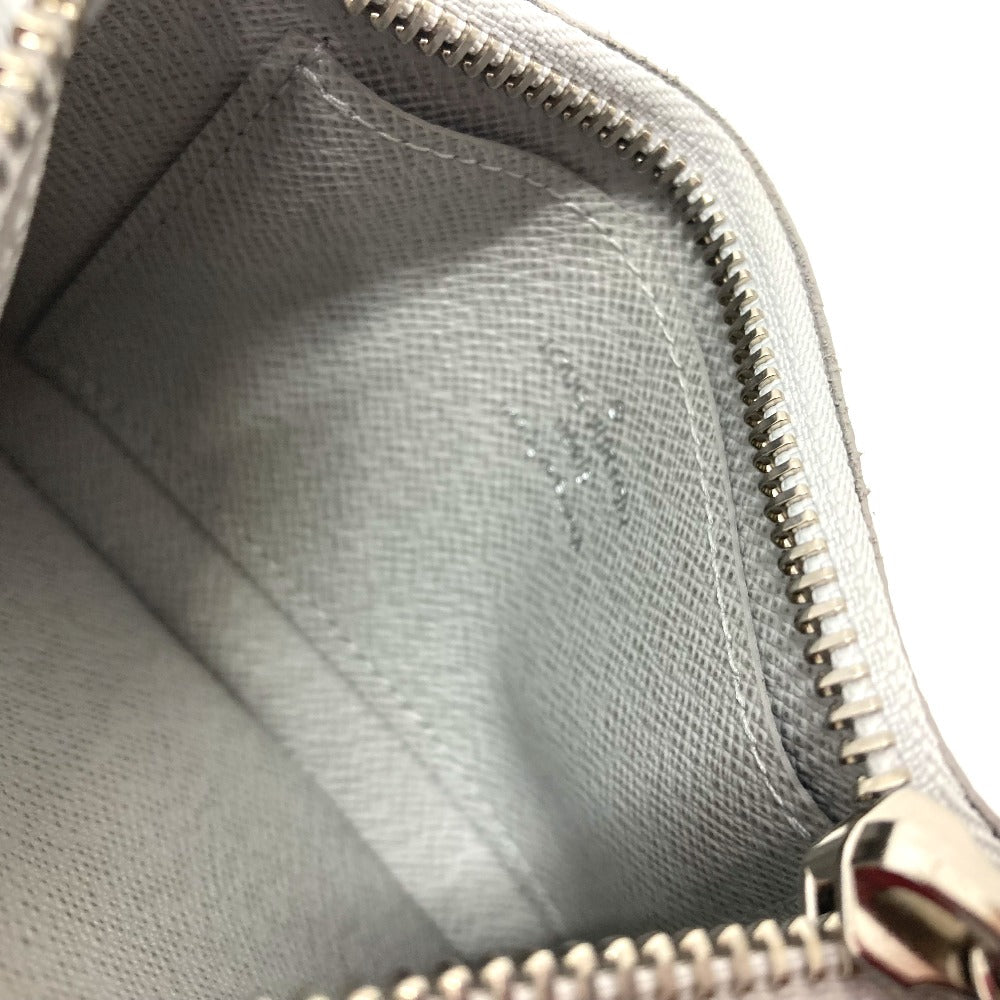 LOUIS VUITTON Coin case M67809 Monogram canvas white Coin Pocket Wallet Zipped pouch PM unisex(Unisex)  d