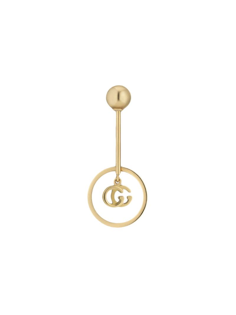 Gucci - 18kt yellow gold Running single earring - women - 18kt Gold - One Size - GOLD