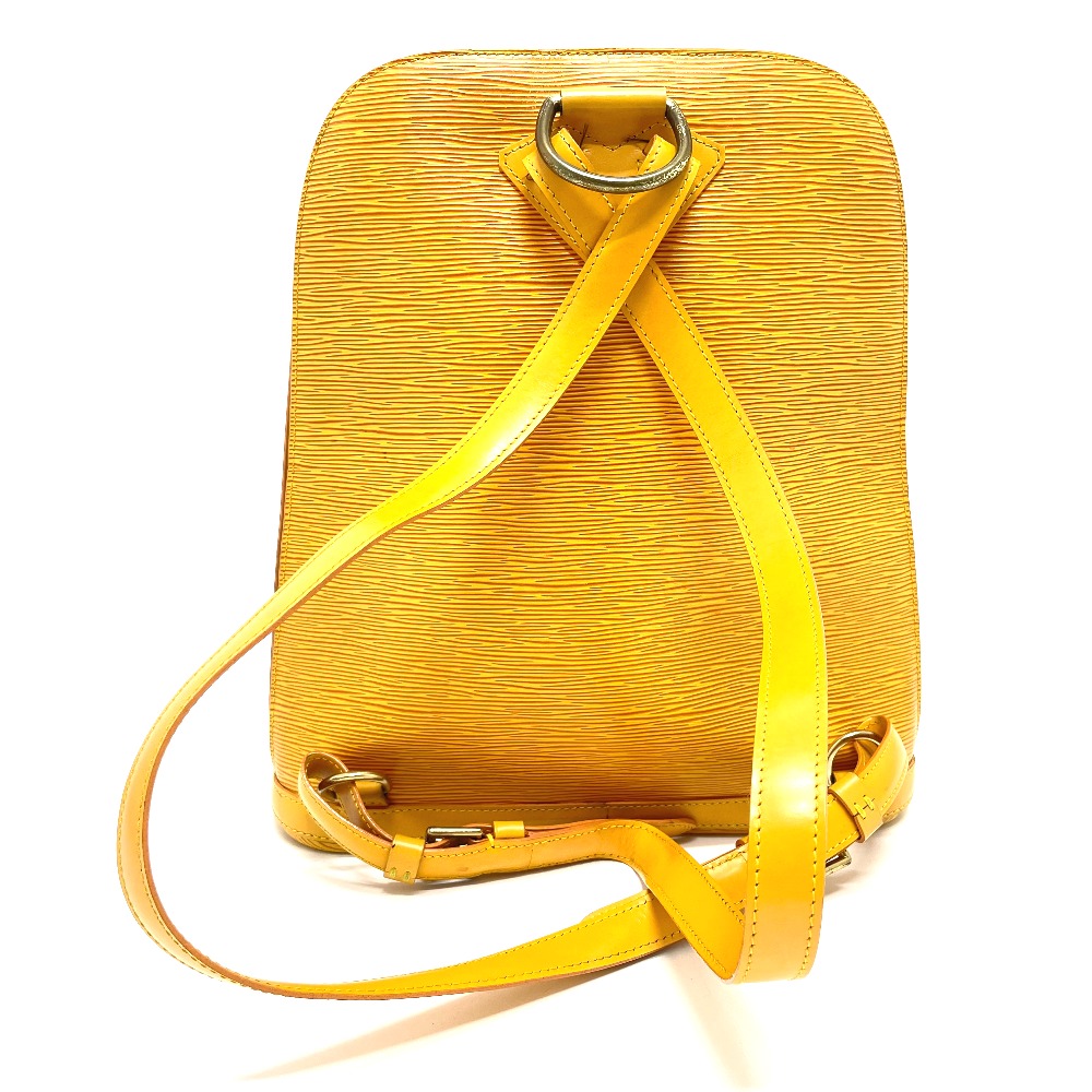 LOUIS VUITTON Backpack M52299 Epi Leather yellow Epi Coblanc unisex(Unisex)  d