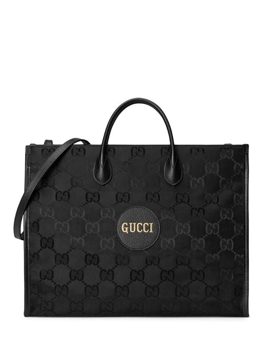 Gucci - Off The Grid GG Supreme tote bag - unisex - Leather/metal/Recycled Nylon - One Size - Black