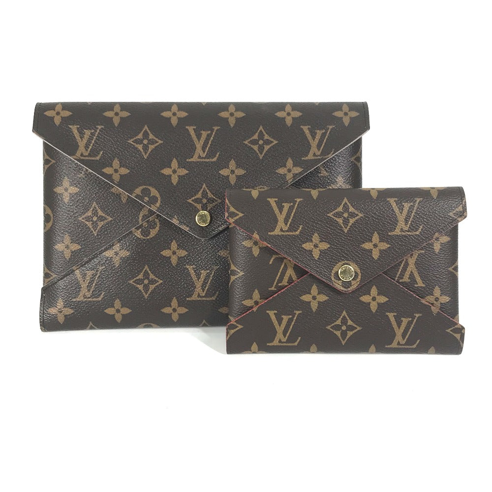 LOUIS VUITTON Clutch bag M62034 Monogram canvas Brown Monogram Pochette Kirigami Women