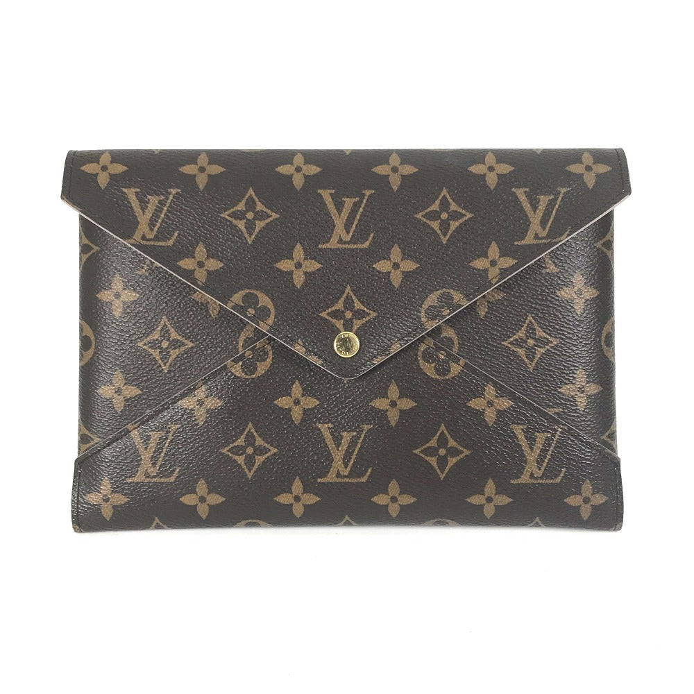 LOUIS VUITTON Clutch bag M62034 Monogram canvas Brown Monogram Pochette Kirigami Women