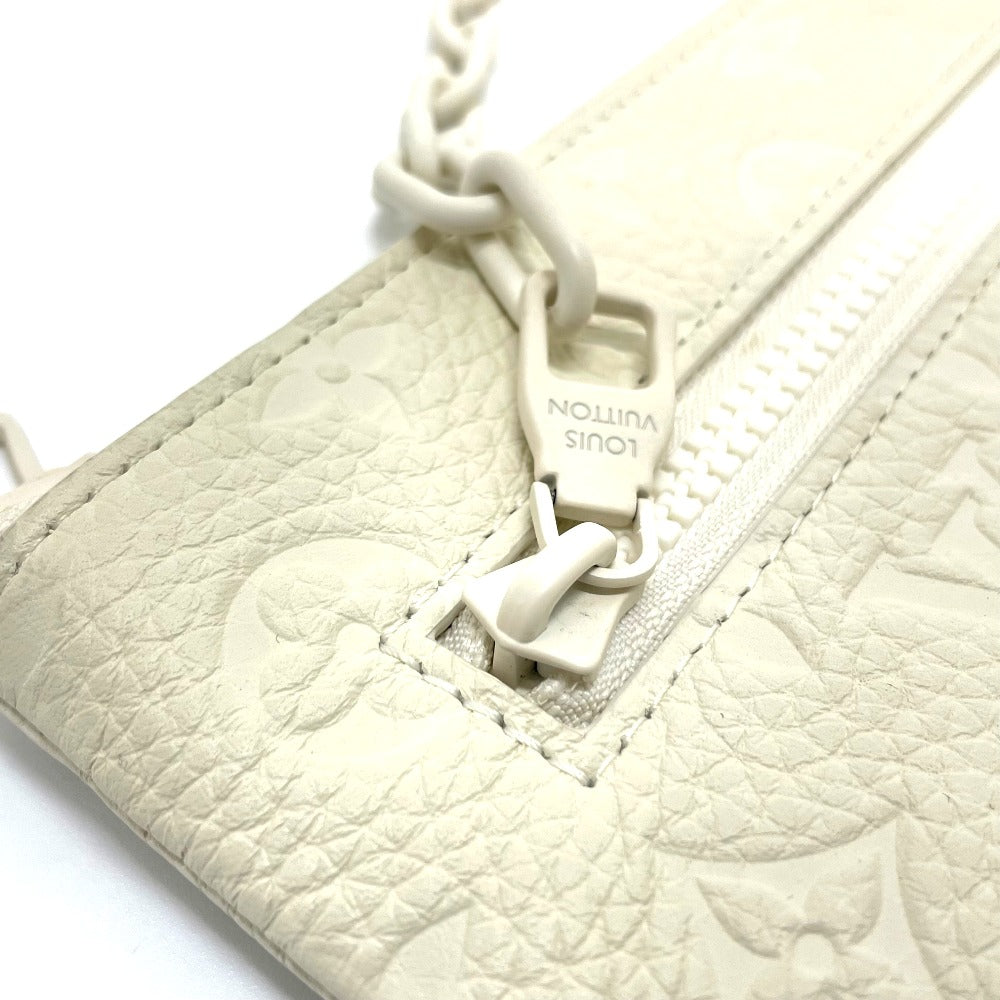 LOUIS VUITTON Clutch bag M67462 Taurillon Clemence white Taurillon Clemence Monogram Pochette A4 mens  d